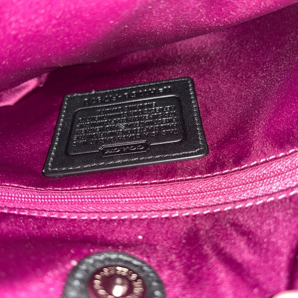 Coach black velvet c hobo shoulder bag-NWT - Picture 10 of 16